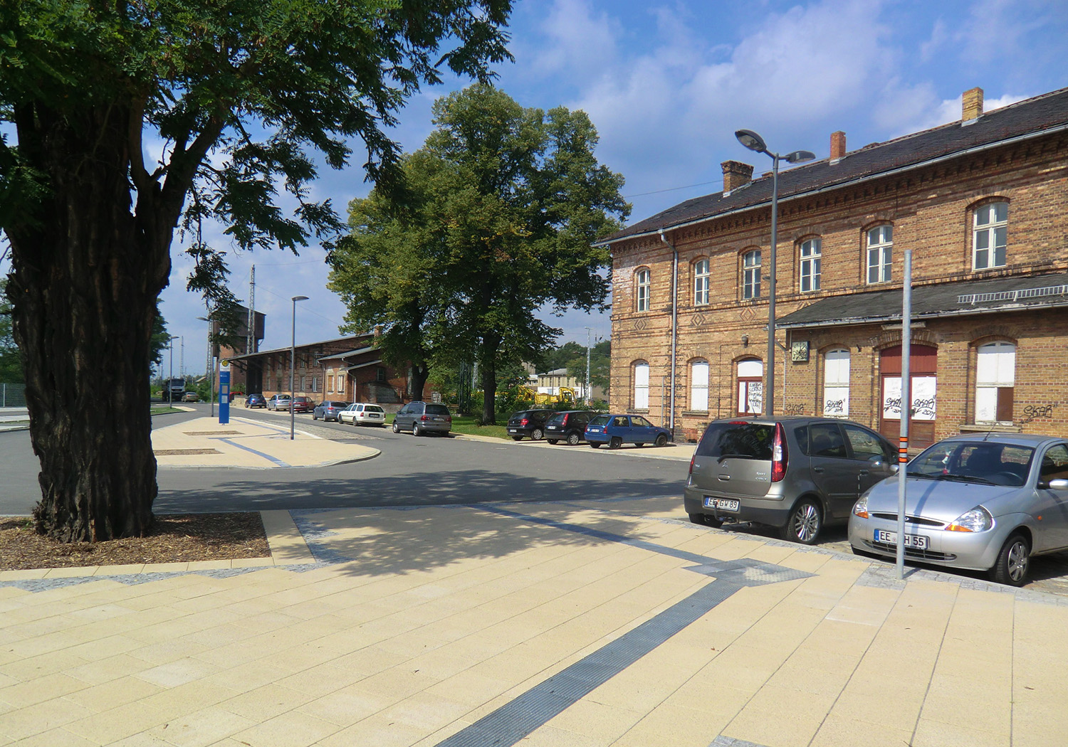 Der Bahnhofsvorplatz mit verkehrlicher Aufenthaltsfunktion