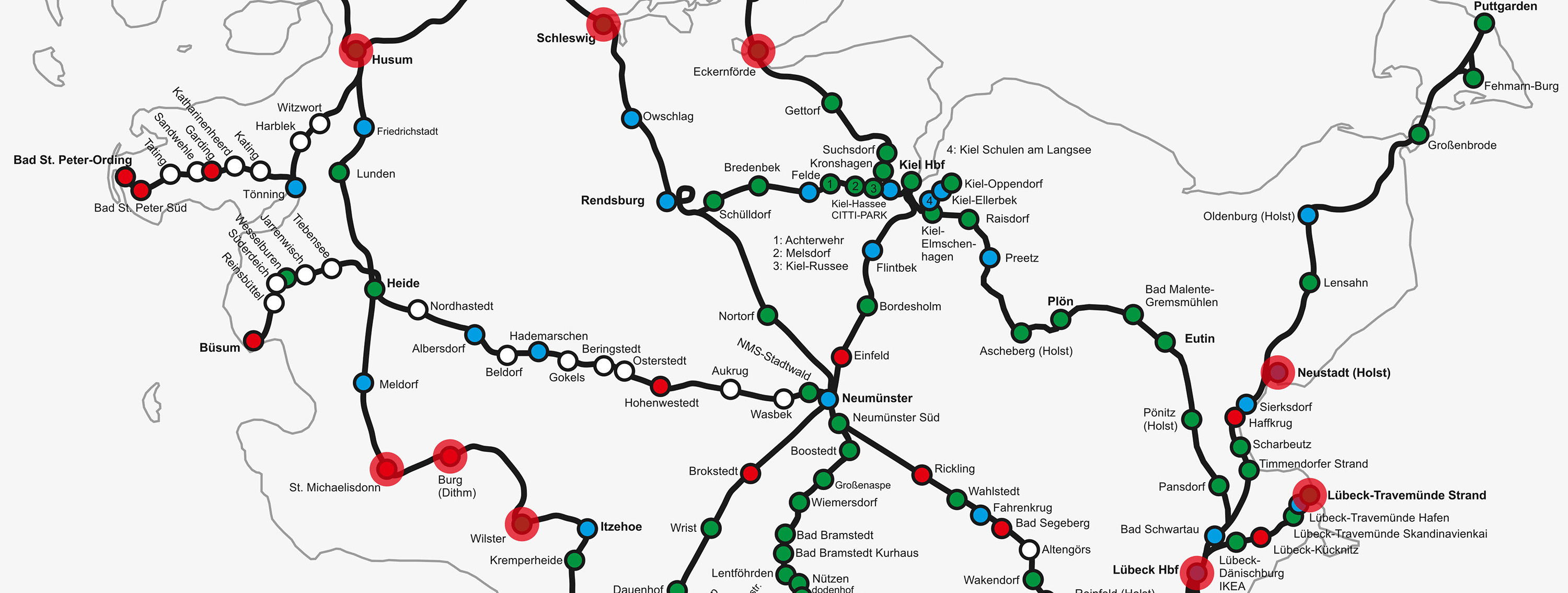 Beispielkarte „Funktionsfähigkeit“ Uhren (Schleswig-Holstein)